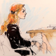 Illustration for article titled Lindsay Lohans Plight Captured In Courtroom Sketches New Mug Shot